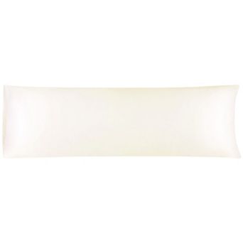 Satin Body Pillow Cover Long Silky Cooling for Hair Skin Body 20"x54"