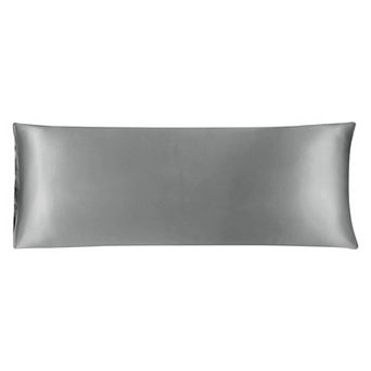Satin Body Pillow Cover Long Silky Cooling for Hair Skin Body 20"x54"