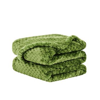 Luxury Fleece Bed Blanket Woven Mesh Pet 30"x40"