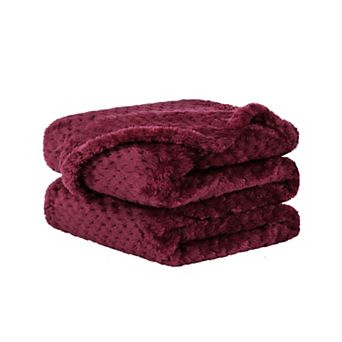 Luxury Fleece Bed Blanket Woven Mesh Pet 30"x40"