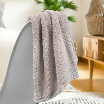 Luxury Fleece Bed Blanket Woven Mesh Pet 30"x40"