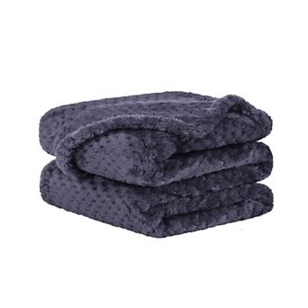 Luxury Fleece Bed Blanket Woven Mesh Pet 30"x40"