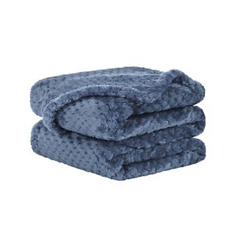 Luxury Fleece Bed Blanket Woven Mesh Pet 30"x40"