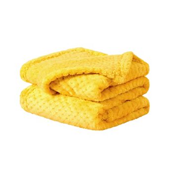 Luxury Fleece Bed Blanket Woven Mesh Pet 30"x40"
