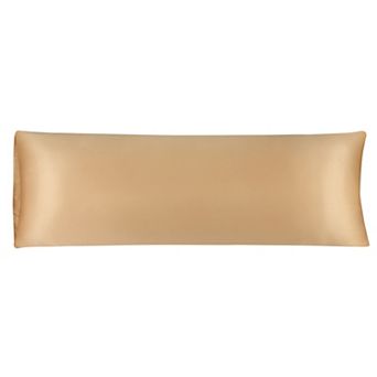 Satin Body Pillow Cover Long Silky Cooling for Hair Skin Body 20"x60"