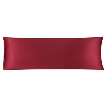 Satin Body Pillow Cover Long Silky Cooling for Hair Skin Body 20"x60"