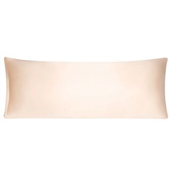 Zippered Silky Satin Long Body Pillow Cases Covers Body 20"x54"