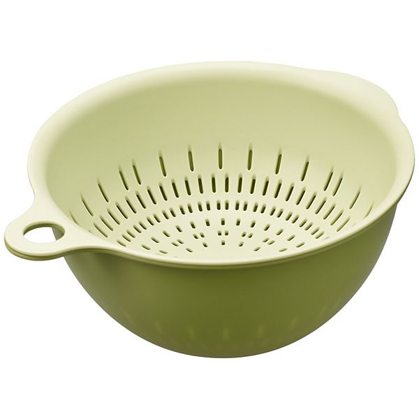 Kitchen Strainer Colander Bowl Set Large Double Layer Drain Basin Basket