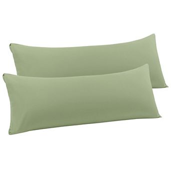 Microfiber Envelope closure Design Body Pillow Cases 2 pc Body 20" x 48"