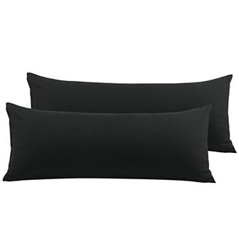2 pc Body Zippered 110 Gsm Brushed Microfiber Body Pillowcases Body 20" x 48"