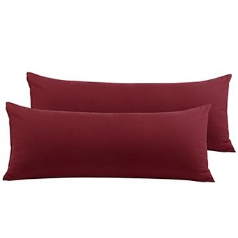 2 pc Body Zippered 110 Gsm Brushed Microfiber Body Pillowcases Body 20" x 48"