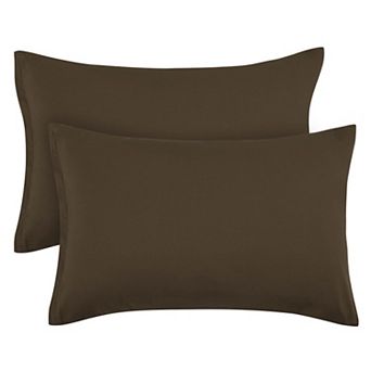 Soft Microfiber Zippered Pillowcase Set of 2 Standard 20" x 26"