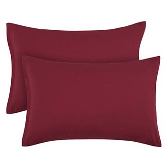 Soft Microfiber Zippered Pillowcase Set of 2 Standard 20" x 26"