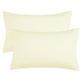 Soft Microfiber Zippered Pillowcase Set of 2 Standard 20" x 26"
