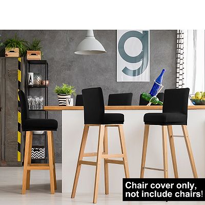 Stretch Spandex Bar Stool Covers For Bar Chair Slipcover