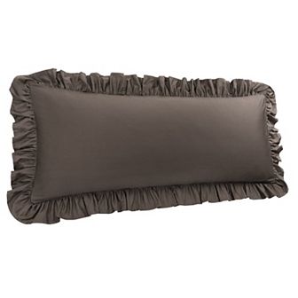 Cotton Body Ruffled Pillowcases 1 pc Soft Envelope Closure Body 20"x48"