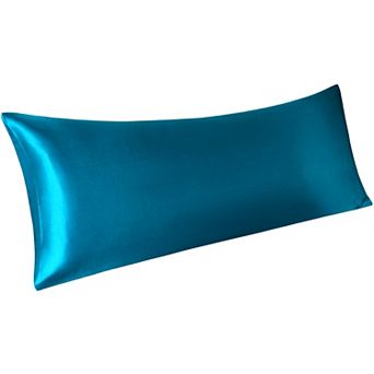 1 pc Luxury Silky Pillow Cover Luxury Long Satin Pillow Cases with Envelope Closure Body 20" x 60"