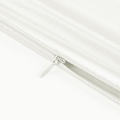 1 Pc 19 Momme Silk Pillowcase with Hidden Zipper King 20" x 36"