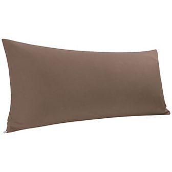 Pillow Cases Zipper Covers Egyptian Cotton For Hair and Skin 20"x60"