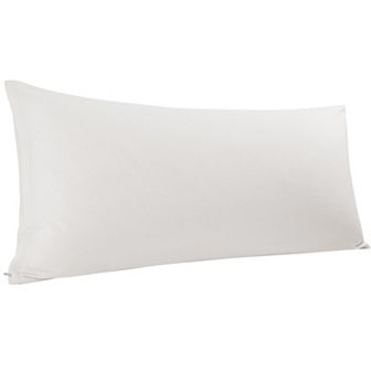 Pillow Cases Zipper Covers Egyptian Cotton For Hair and Skin 20"x60"