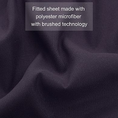 Brushed Microfiber Sheet Mattress Protector Cover Solid Queen 78x 60x 16"(L*W*H)