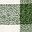 Fern Green And White
