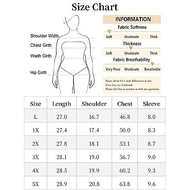 Women's Plus Size Summer Pin Dots Short Basic Plain Blouse