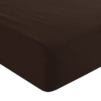110GSM Brushed Microfiber Fitted Sheet Mattress Protector Solid Bed Cover Twin 75 x 39 x 16"(L*W*H)