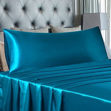 1Pc Satin Soft Body Pillow Cover with Envelop 20"x72"