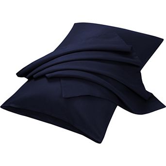 2 pc Microfiber, No Wrinkle, Pillow Cases Standard 20"x26"