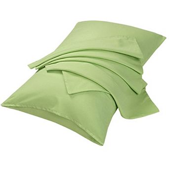 2 pc Microfiber, No Wrinkle, Pillow Cases Standard 20"x26"