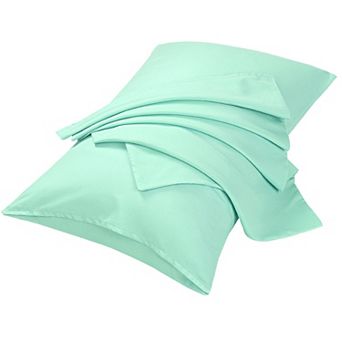 2 pc Microfiber, No Wrinkle, Pillow Cases Standard 20"x26"