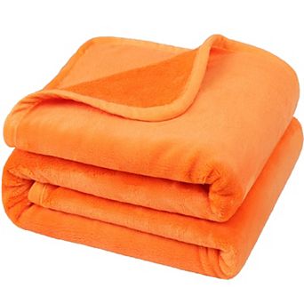 Soft Luxury Flannel Fleece Bed Blankets 1 pc Throw 50"x60"