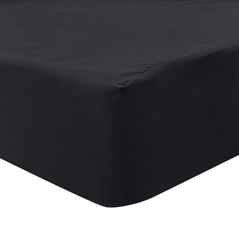  Master Series King Size Waterproof Fitted Play Sheet, Black  (AD930) : Health & Household
