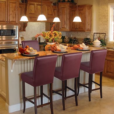 Waterproof Bar Stool Cover for Counter Short Back Chair Cover