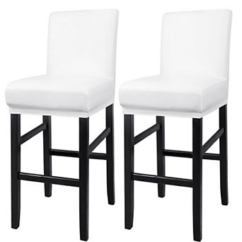 Waterproof Bar Stool Covers For Counter Short Back Chair Cover