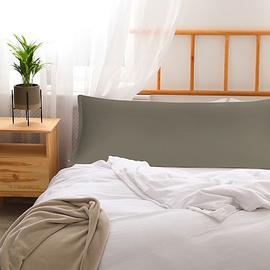 300 Thread Count Long Staple Combed Cotton Body Pillowcase, 20" X 60"