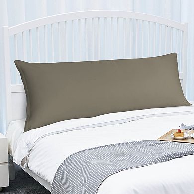 300 Thread Count Long Staple Combed Cotton Body Pillowcase, 20" X 60"