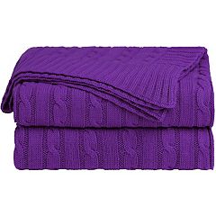 Chunky knit blanket online kohls