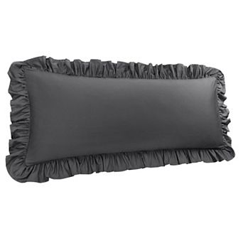 Cotton Body Ruffled Pillowcases 1 pc Soft Envelope Closure Body 20"x54"