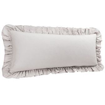 Cotton Body Ruffled Pillowcases 1 pc Soft Envelope Closure Body 20"x54"