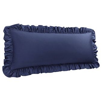 Cotton Body Ruffled Pillowcases 1 pc Soft Envelope Closure Body 20"x54"