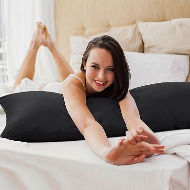 Enveloped 100% Cotton Body Pillowcase, 20" X 60"