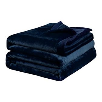 Flannel Fleece Blanket for All Seasons, Wide Hemmed Luxury Twin 60"x78"