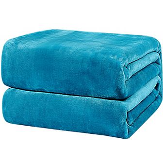 Luxury Decorative Flannel Fleece Blanket Soft Warm Sofa Couch Cover King 90"x108"