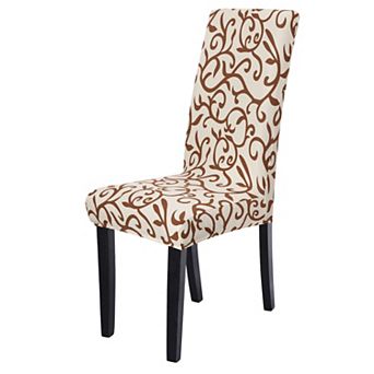 Stretch Dining Room Chair Cover for Shorty Parson Chair 1 pc