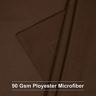 2Pcs Microfiber Pair No Zipper Pillowcases Standard 20"x26"