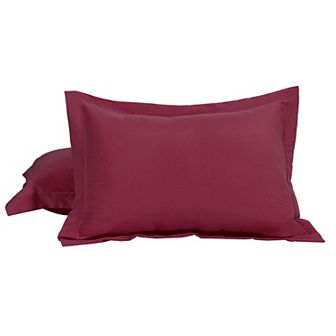 2 pc Microfiber Pair No Zipper Pillowcases Standard 20"x26"