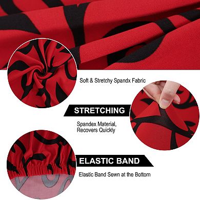 Stretch Dining Room Chair Cover Removable Washable Slipcover 4pcs