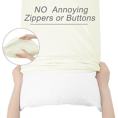 Soft 1800 Series Microfiber Long Bedding Body Pillow Covers Body 20"x54"